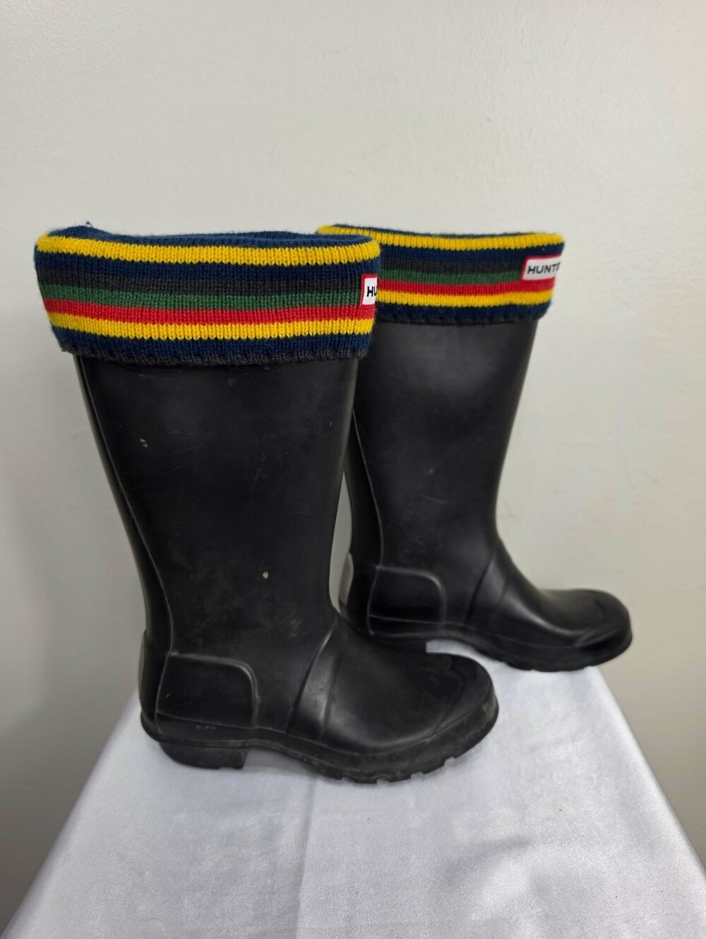 Hunter Black Rain Boots Waterproof Unisex